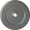 Ekena Millwork Classic Ceiling Medallion (Fits Canopies up to 5 1/2"), 41 1/8"OD x 4"ID x 2 1/8"P, Silver CM41CLSLS - alternate 1